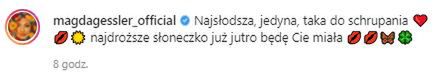 Magda Gessler o wnuczce