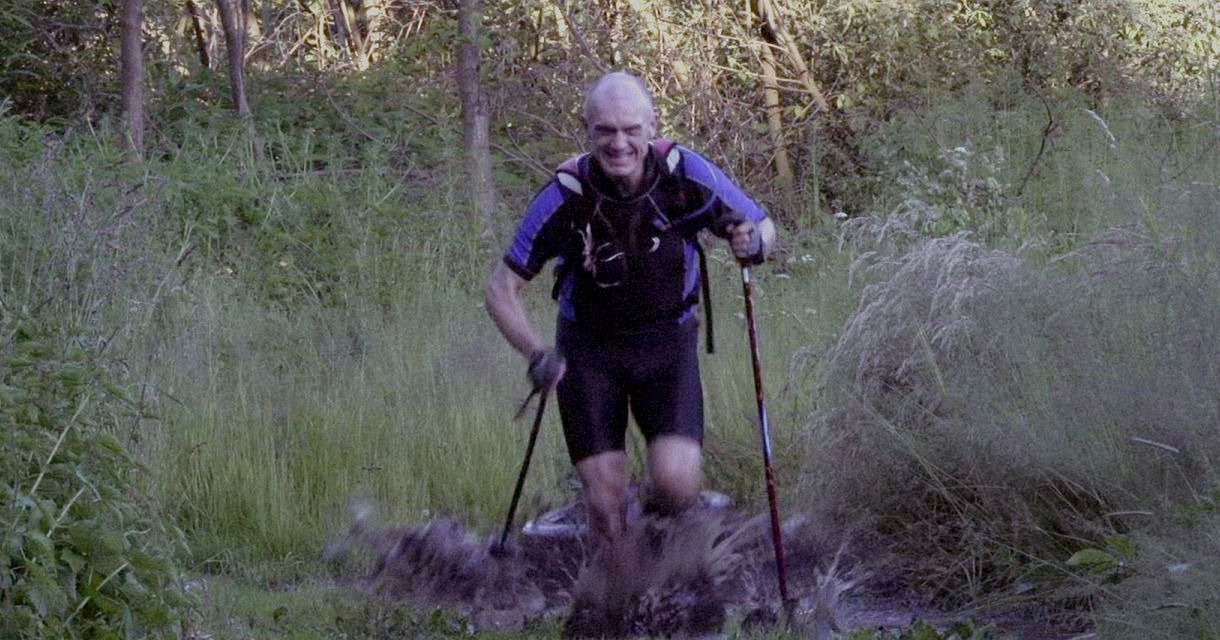 Michał Kiełbasiński to jeden z bohaterów filmu "Biegacze"