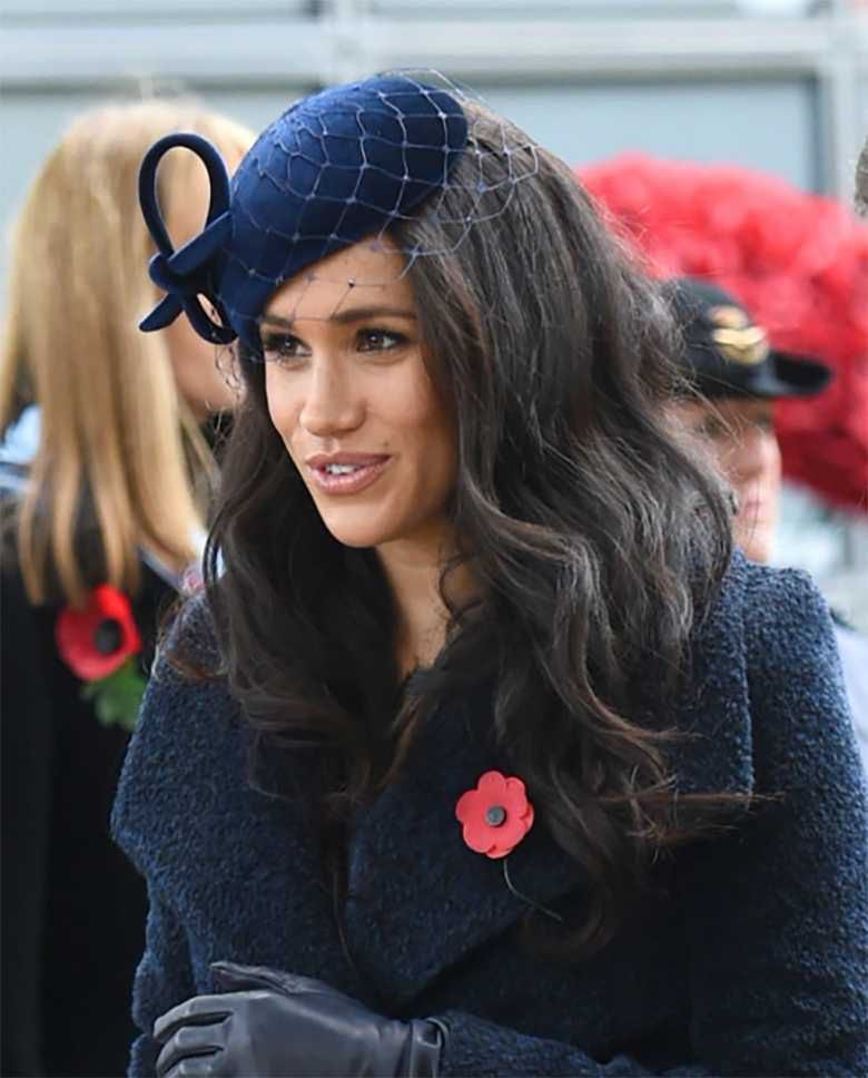 Meghan Markle miała szykowny toczek