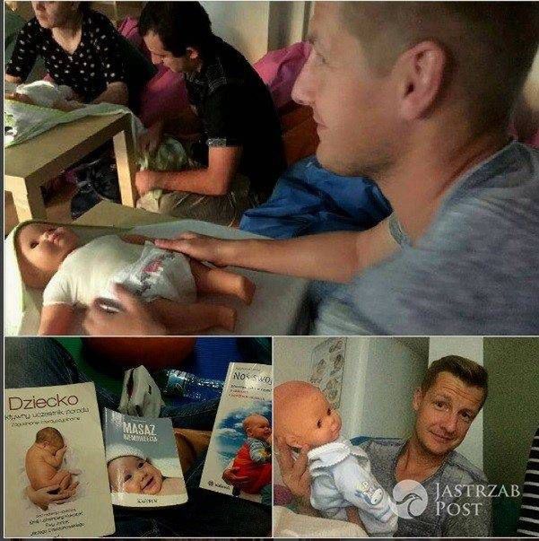Rafał Mroczek chodzi do szkoły rodzenia