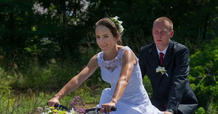 Justyna Frączek: rowerem na wesele!