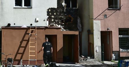 Tragedia w Tczewie. W pożarze kamienicy zginęły 2 osoby, w tym małe dziecko