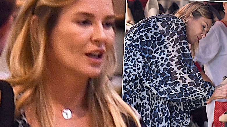 Hanna Lis kupuje jaja na straganie