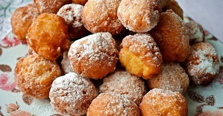 Cytrynowe pączki serowe
