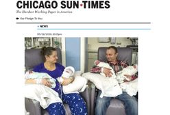 Hubert, Marcel, Lena i Sara. Czworaczki przyszły na świat