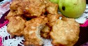 Błyskawiczne pączki z jabłkami