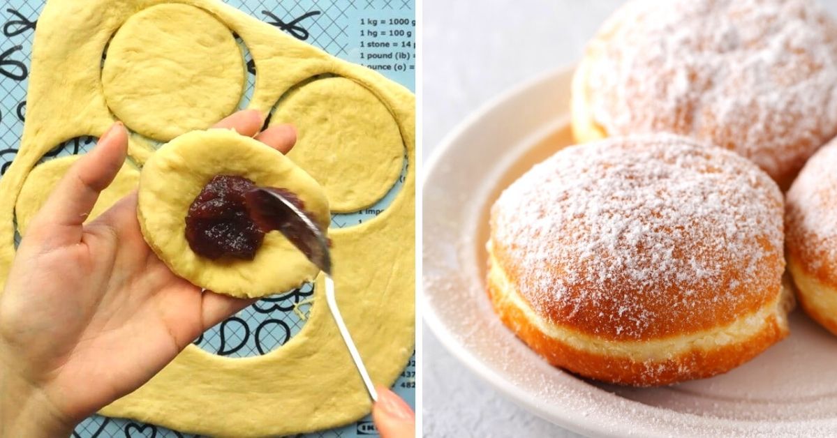 Przepis na domowe pączki babci Klementyny. Kto je spróbuje, od razu prosi o przepis