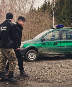 Ściął drzewo siekierą i przeszedł na nim do Polski. Irakijczyk zatrzymany na granicy