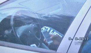 Używał dwóch telefonów w czasie jazdy. Policja zaskoczona