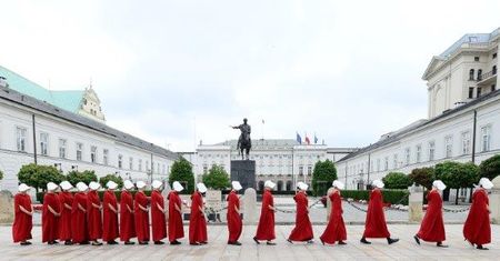 Ten serial powinni obejrzeć politycy PiS-u. Podręczne pojawiły się pod Sejmem