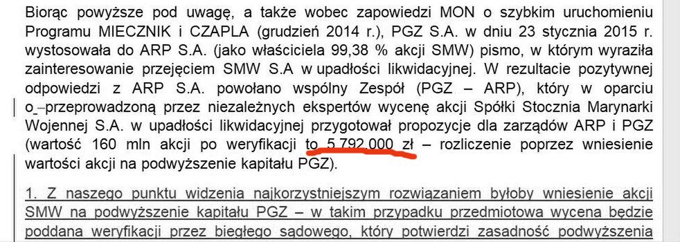 Tyle naprawdę była warta Stocznia Marynarki Wojennej. 