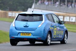 Nissan Leaf z rekordem jazdy na wstecznym