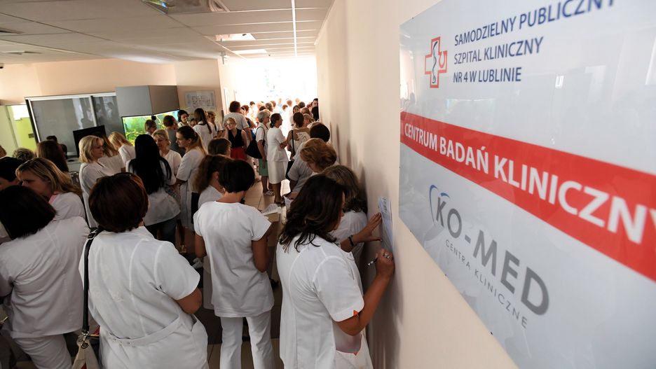 W strajku bierze udział ok. 300 pielęgniarek