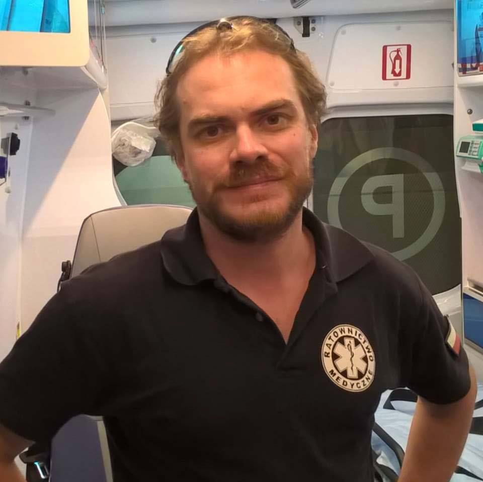 Wojciech Skotnicki, ratownik medyczny ze Szczecina