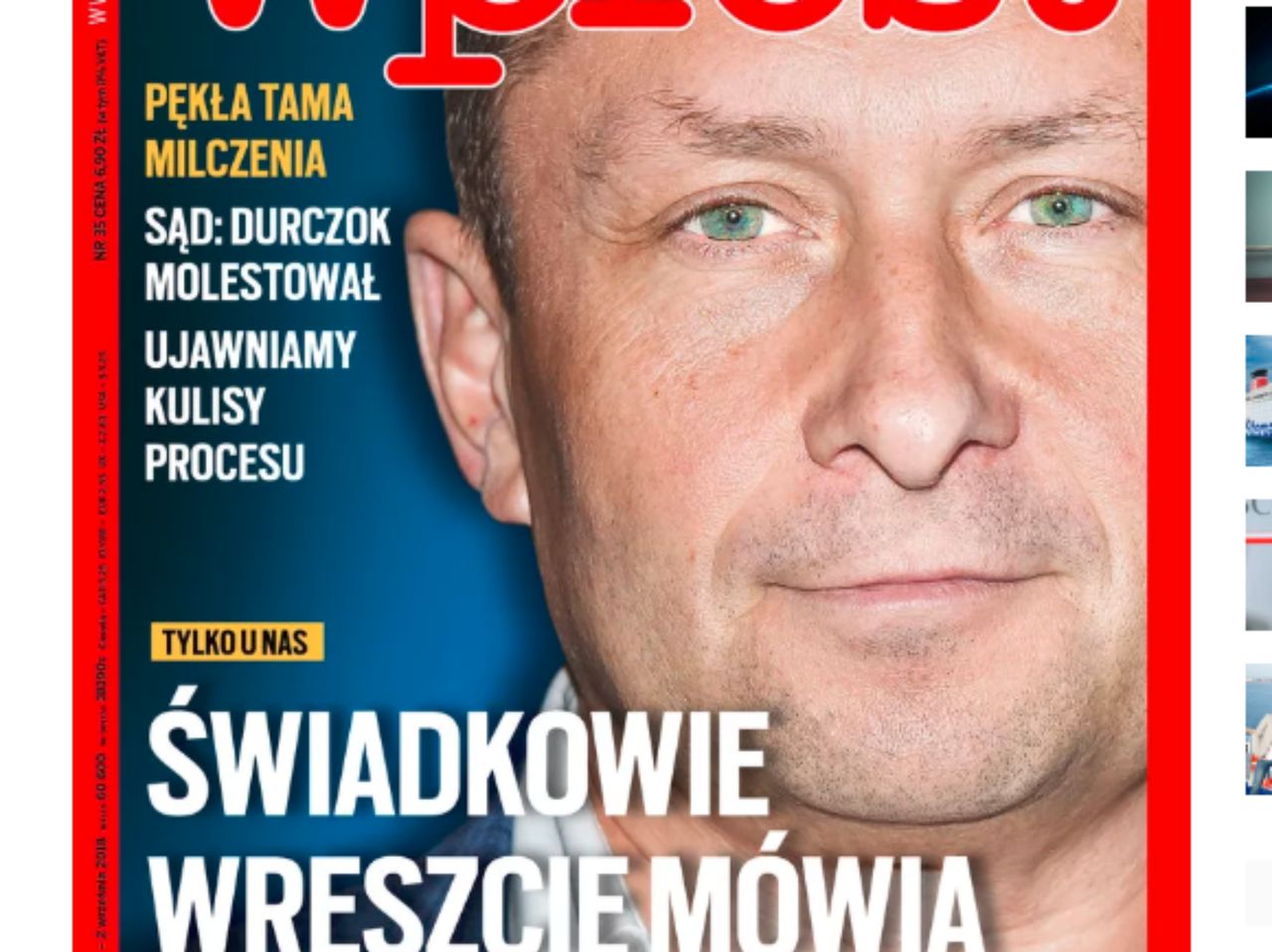 "Zachowanie Durczoka miało znamiona molestowania". Pierwszy głośno powiedział o tym Sekielski