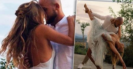 Viola Piekut pokazała niepublikowane zdjęcia ze ślubu Agnieszki Kaczorowskiej. Sceny jak z "Dirty Dancing"