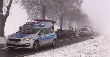 2 osoby w szpitalu po wypadku koło Kaczor