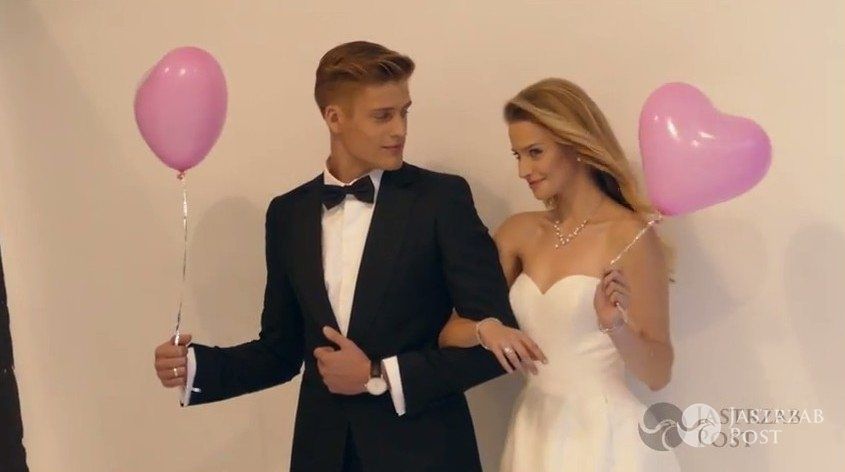 Sesja ślubna Apart z finalistami "Top Model 5" Jakobem Koselem  i Karoliną Pisarek