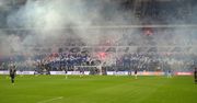 Rzucił butelką w kierunku piłkarza na murawie. Został zatrzymany po kolejnym meczu
