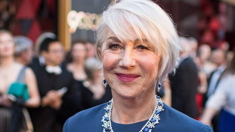 Helen Mirren pokazała się bez makijażu
