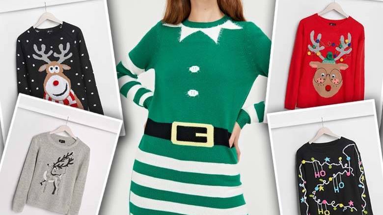 Swetry z motywem świątecznym