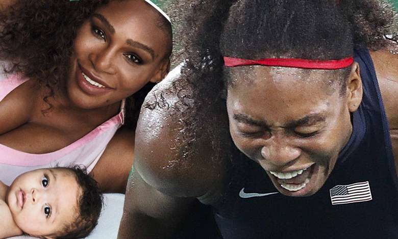 Serena Williams przegapiła pierwsze kroki córki