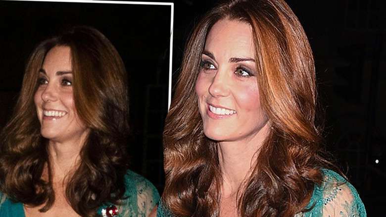 Księżna Kate w starej sukience od Jenny Packham