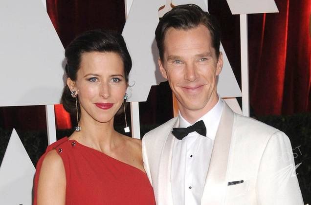 Benedict Cumberbatch w lutym wziął ślub. Zobaczcie przepiękną suknię jego żony