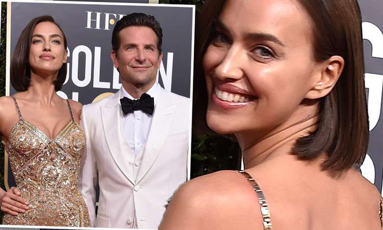 Złote Globy 2019: Półnaga Irina Shayk w najodważniejszej kreacji wieczoru! Jej suknia nie zostawiała wiele pola dla wyobraźni