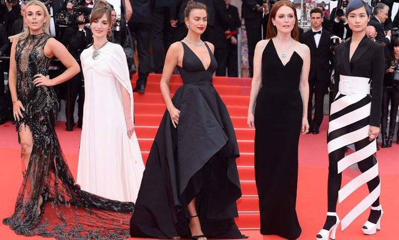 Cannes 2018. Gwiazdy na premierze filmu" Yomeddine": Irina Shayk, Julianne Moore, Tallia Storm, Li Yuchun, Louise Bourgoin [WIDEO]