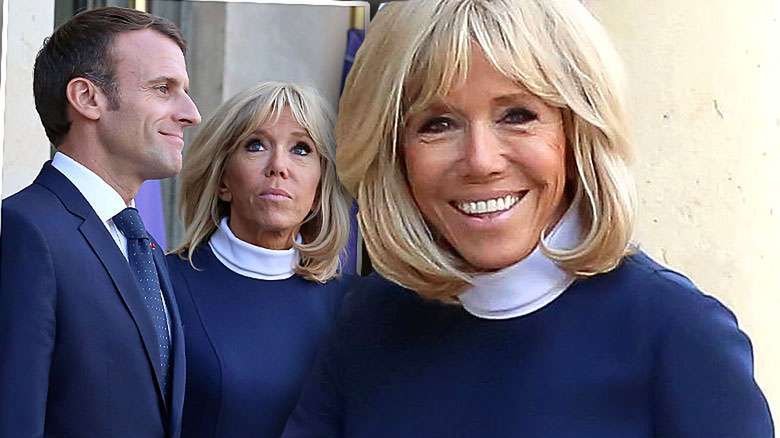 Brigitte Macron chude nogi
