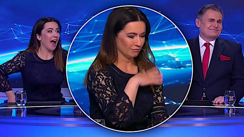 Beata Tadla pierdzi na wizji