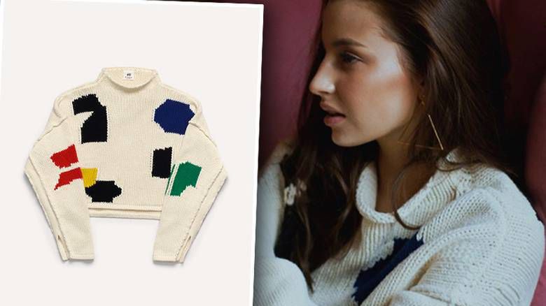 Julia Wieniawa w swetrze z sieciówki