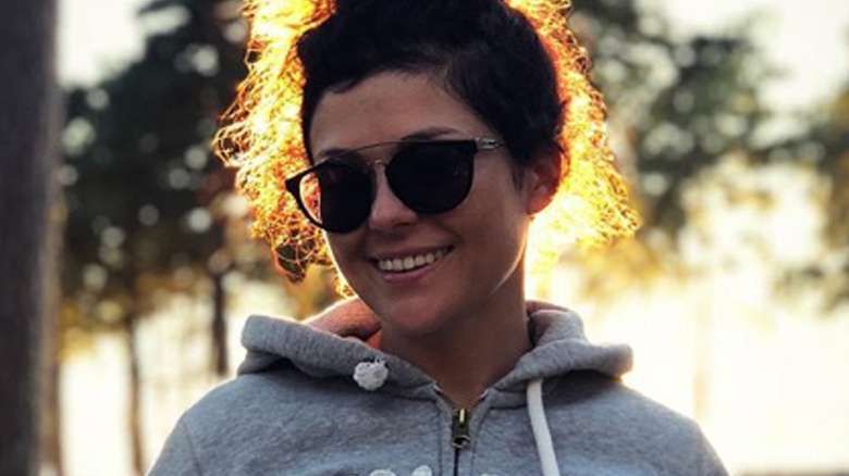 Kasia Cichopek na planie M jak Miłość