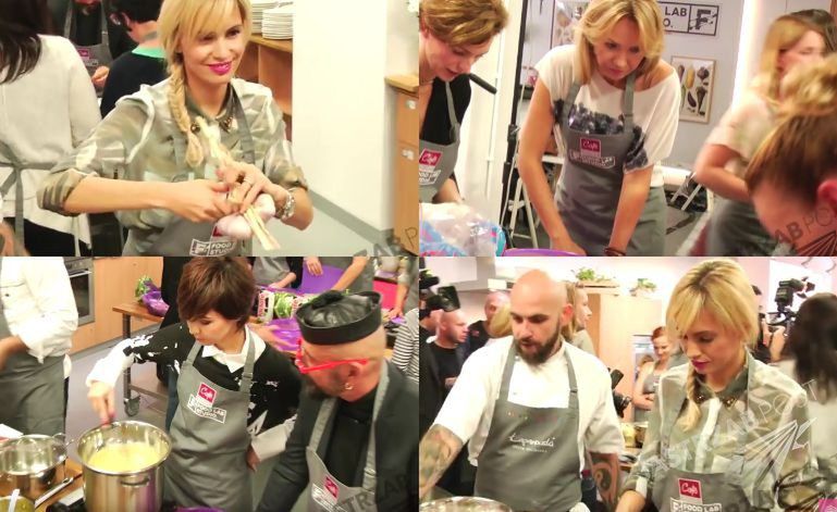 Podczas ramówki Polsat Cafe gwiazdy gotowały dla dziennikarzy