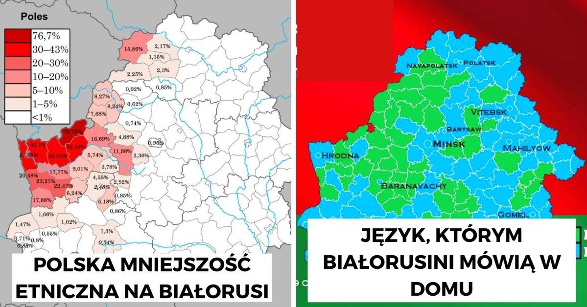 10 map dzięki którym lepiej zrozumiesz Białoruś, największego sojusznika Rosji