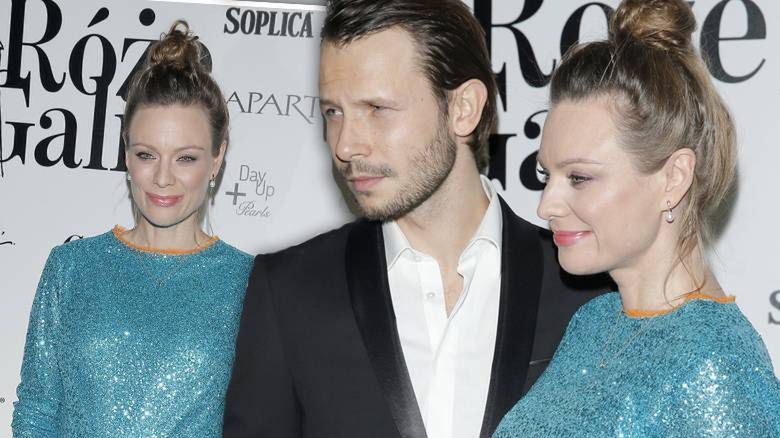 Magdalena Boczarska i Mateusz Banasiuk - Róże Gali 2017