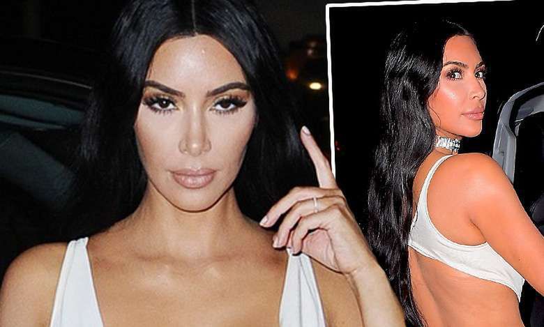 Kim Kardashian znowu schudła i wygląda jak bogini! Błysnęła sutkami w seksownej kreacji i nie mogła opędzić się od spojrzeń