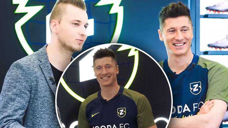 Robert Lewandowski i Magic Y