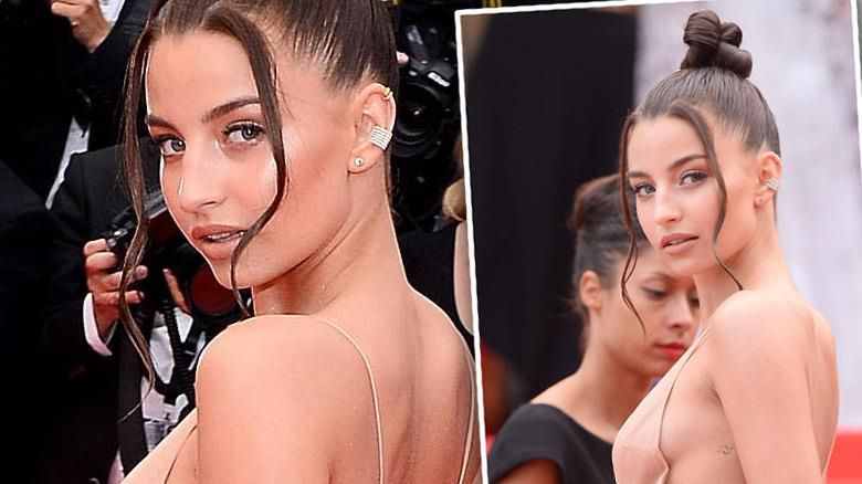 Julia Wieniawa na czerwonym dywanie - Cannes 2018