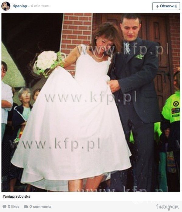 Ania Przybylska i Dominik Zygra - ślub