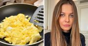 Oryginalna jajecznica według Anny Lewandowskiej. W środku takie dodatki, że można złapać się za głowę