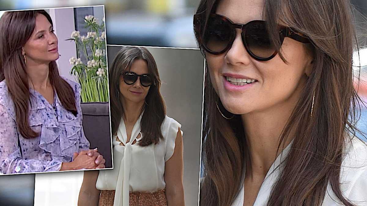 Kinga Rusin dwie stylizacje w Dzień Dobry TVN