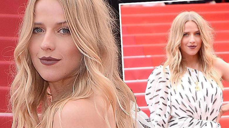 Jessica Mercedes na czerwonym dywanie - Cannes 2018