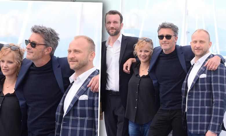 Joanna Kulig, Tomasz Kot, Paweł Pawlikowski, Borys Szyc - konferencja prasowa "Zimnej Wojny", Cannes 2018