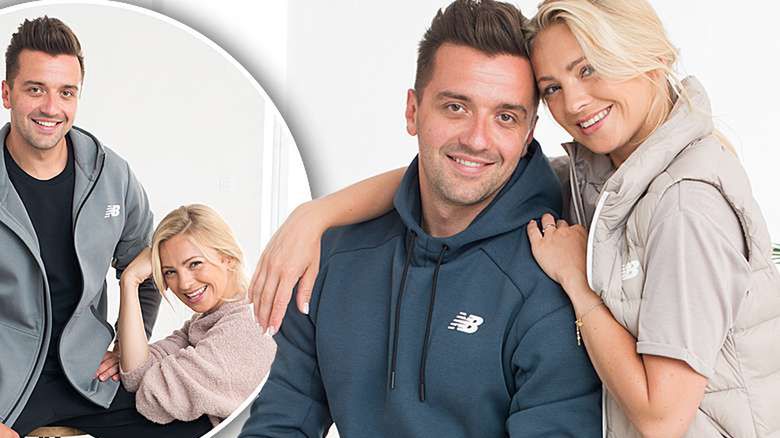 Basia Kurdej-Szatan i Rafał Szatan w kampanii reklamowej New Balance