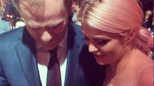 Donald Tusk i Margaret