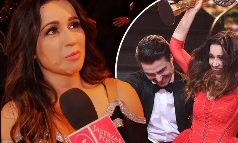 Roztrzęsiona Beata Tadla skomentowała swoją wygraną w "Tańcu z Gwiazdami"! "Nie ważne jak upadasz, ważne jak się podnosisz."[WIDEO]