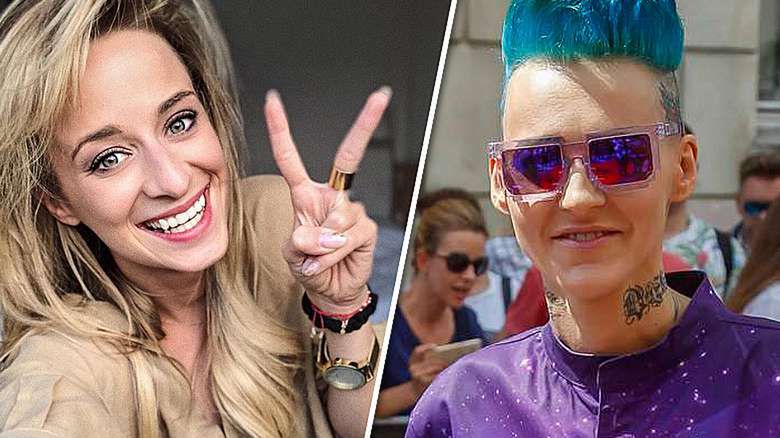 Ula Dębska przefarbowała się na niebiesko