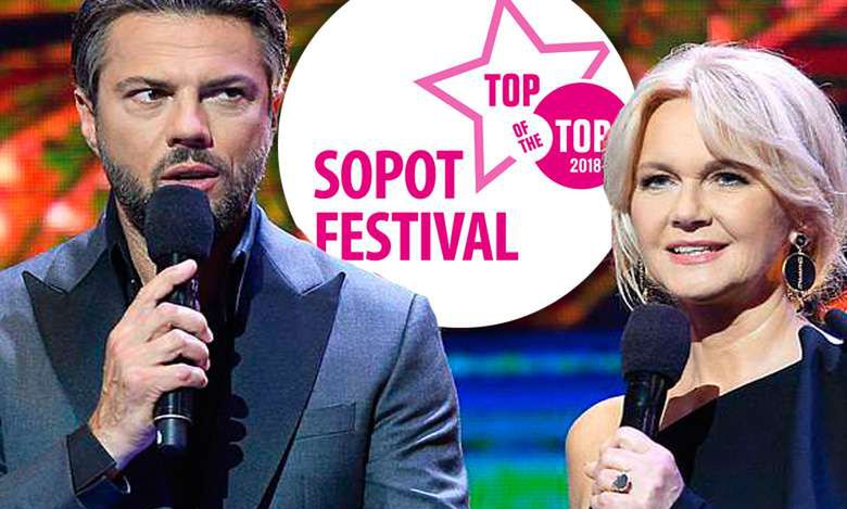 Grażyna Torbicka i Olivier Janiak szczerze podsumowali pierwszy dzień Sopot Top of the Top 2018 [WIDEO]